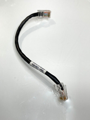 5-PACK 6 inch CAT5 Network UTP Ethernet RJ45 Flat-Design Patch Cable, Black
