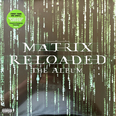 Compilation  2xLP The Matrix Reloaded: The Album - Limited Edition Green Transpa
