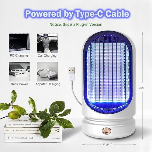 Besunie Mosquito Killer Lamp, Electric Fly Killer Indoor UV Fly Zapper
