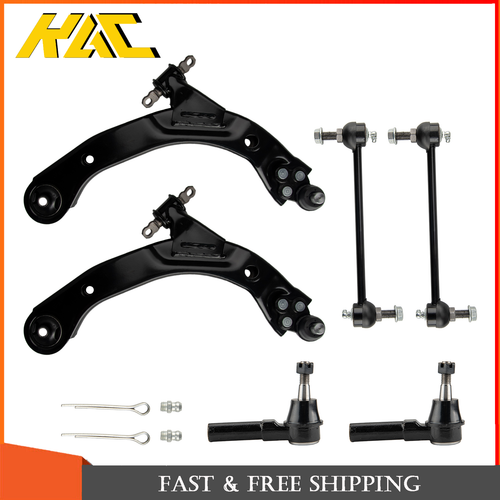 Kit Sospensione 8 Pezzi Bracci Di Controllo Anteriori Per Chevy Cobalt 2005-2010, HHR 2006-2011, Pontiac G5 2007-2009 (Solo FE1) – Con Giunti E Tiranti