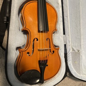 Anton Breton AB05 4/4 Violin with Case Fecit Anno Domini 2000 Not-Tested Recent