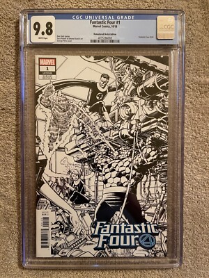 Fantastic Four # 1 , CGC 9.8 , Ltd to 1:000 Remastered Variant