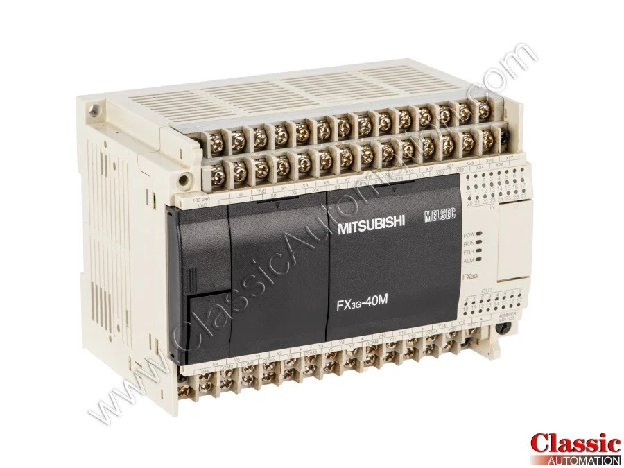 Mitsubishi | FX3G-40MR/ES | PLC Base Unit (Refurbished)