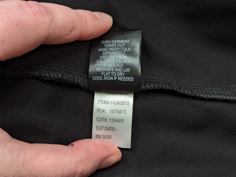 Torrid Women's Black Sleeveless Faux Leather Skater Midi Dress Plus Size 2X - Image 4 of 4