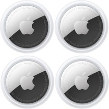 New Apple - AirTag 4-Pack - MX542LL/A - Silver l