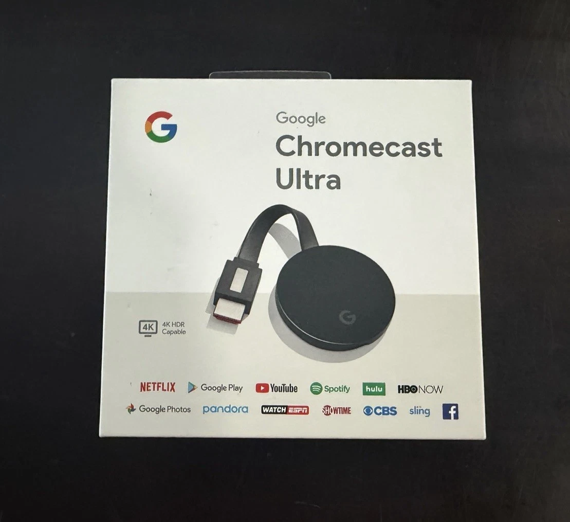 Google Chromecast Ultra 4K Media Streamers for sale | eBay
