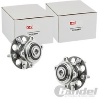 2X NTY Radlager Satz Hinten Beidseitig Passend FÜR Mitsubishi Grandis