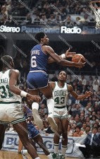 HF574 Dr J - Julius Erving Philadelphia Sixers 76ers 8x10 16x20 Colorized Photo