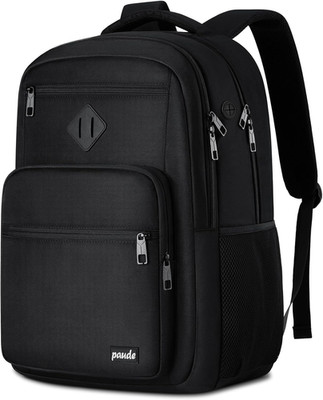 Black Backpack for School, Work, and Travel - Ideal for Students and Adults