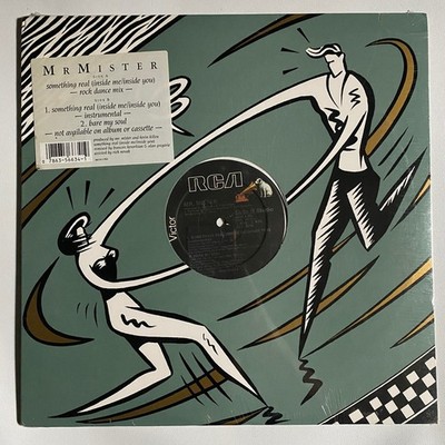 MR. MISTER -  something real RCA 12'' MAXI Single 33 RPM NEW & Sealed
