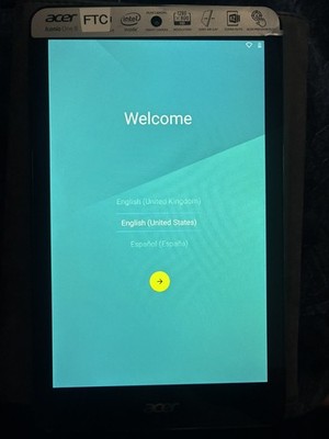 Acer Iconia One 8 WIFI Only 16GB Black 16GB Memory 1GB RAM with case bundle