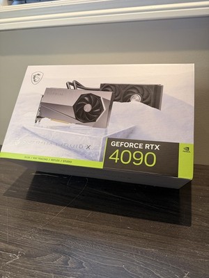 NEW OPEN BOX - MSI RTX 4090 SUPRIM X LIQUID