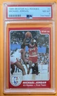 1985-86 STAR ALL-ROOKIES #2 MICHAEL JORDAN, BULLS HOF PSA 8 RARE “SRR-CARDS”