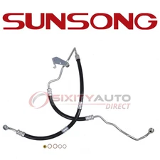 Sunsong Power Steering Pressure Line Hose for 2006-2007 BMW 530i - Assembly bp