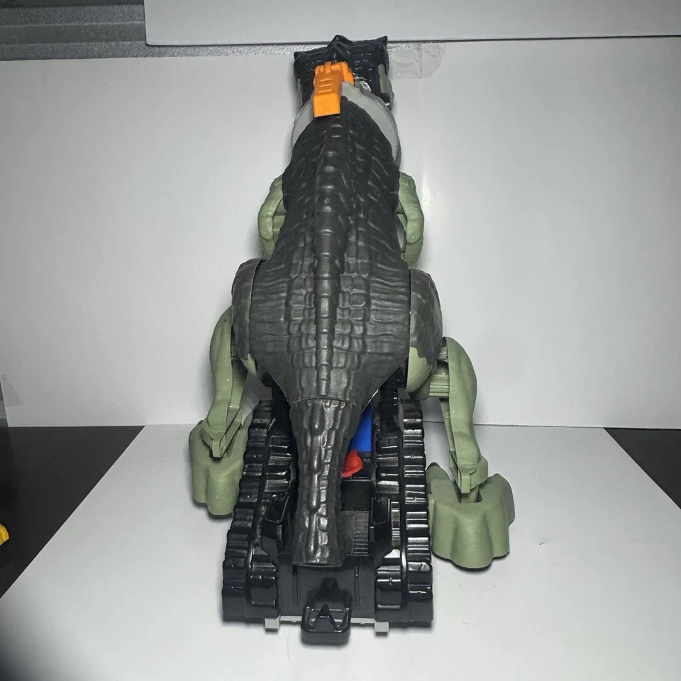 Imaginext Jurassic World Dominion Mega Stomp Rumble Giga Dino probado funciona Foto 4 de 4