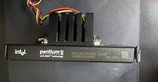 Intel Pentium 2 350Mhz Slot 1 80523PY350512 SL2S6 with Fan heatsink - Tested