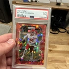 Panini 2021 Prizm Patrick Mahomes II Red Ice #190 PSA 9 Kansas City Chiefs