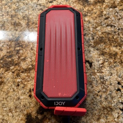 iJoy Beach Bomb Ip66 Waterproof Portable Bluetooth Speaker Red