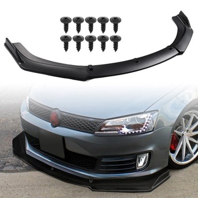 For Jetta 6 VI MK6 Front Bumper Lip Splitter Spoiler Hellcat Style Matte Black