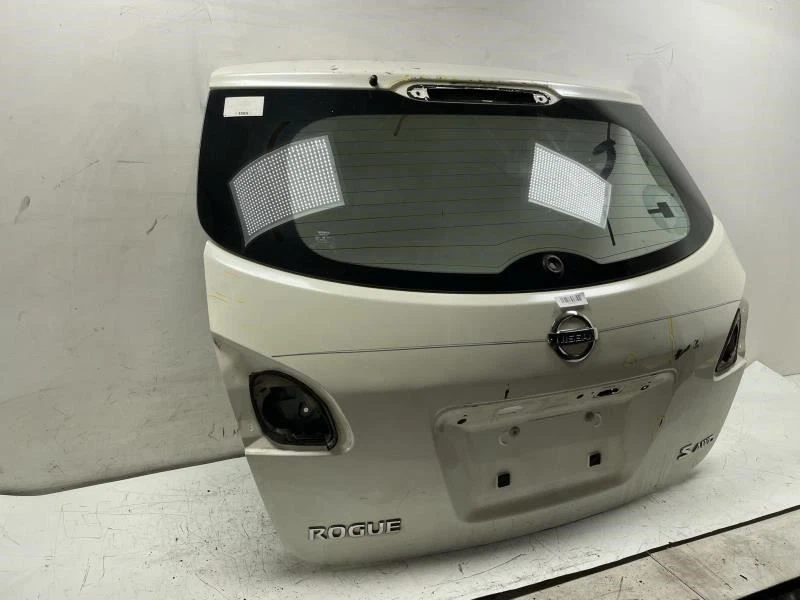 2009 NISSAN ROGUE ЗАДНИЙ БАГАЖНИК КРЫШКА ЗАДНЕЙ ДВЕРИ КОРПУС БЕЛЫЙ OEM + - Изображение 2 из 4