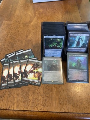 Magic: The Gathering UB Warhammer 40K Necron Dynasties - Deck & Box NM Sleeved