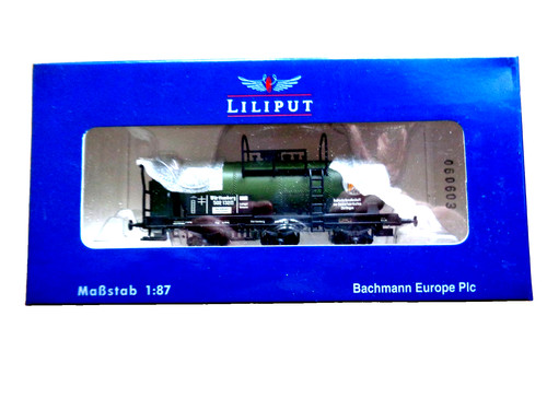 Liliput 235482  H0 Melassewagen mit Bremserhaus - 3a - K.W.St.E. - NEU - OVP | Condition: Neu
