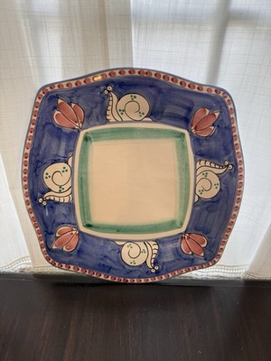 Vietri Sul Mare SA Hand Made 11 3/4  Serving Platter Italy