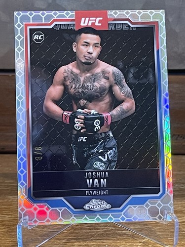 Joshua Van [OctaFractor] #136 2025 Topps Chrome UFC card