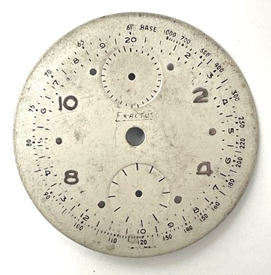 Zifferblatt Chronograph VENUS 170 Für Stück Ersatz- Breite 34MM