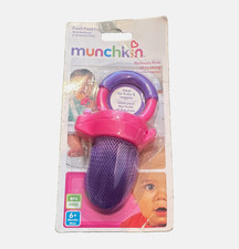 Munchkin Fresh Food Feeder Pacifier BPA-Free Medium 6-18M Pink/Purple