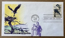 1963 First Day Cover FDC John James Audubon Painter of American Birds Cachet