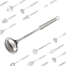 Suppenkelle Sch&ouml;pfl&ouml;ffel Suppenl&ouml;ffel Sch&ouml;pfkelle aus Edelstahl mit &Ouml;se