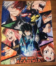 MY HERO ACADEMIA Manga Anime Body Fleece throw Blanket 57x46