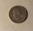 1963 Franklin Half Dollar 50C Silver .900 Business Strike Philadelphia KM#202