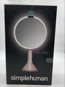 Simplehuman Pink Touch Controller Sensor Light Make-up Mirror With Box