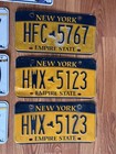 New York License Plates Original. Lot 7 Pcs. Pair — photo 3
