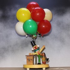 Vintage Childrens Clown Balloon Lamp 1972 Dolly Toy Co. Tested Works 4 Settings