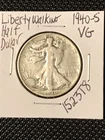 1940-S Liberty Walking Half Dollar  VG