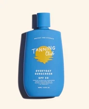 Tanning Club Everyday SunScreen  Premium Hydrating Sunscreen - SPF 30 NEW 150ML