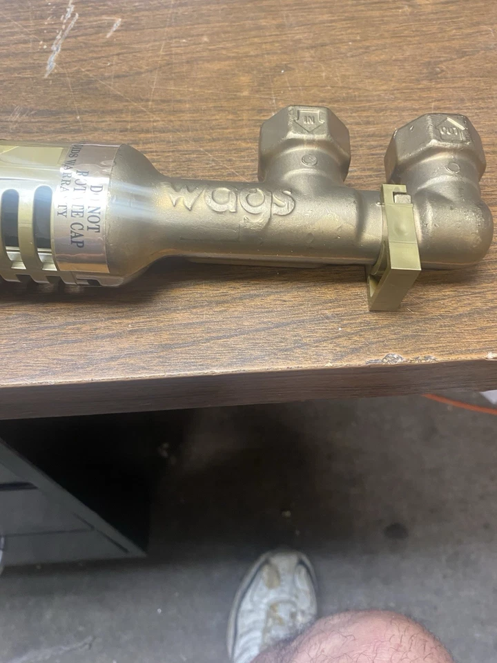 Válvula de seguridad para calentador de agua WAGS7200-4W - 3/4"-14 NPT Aquaguard Foto 2 de 2