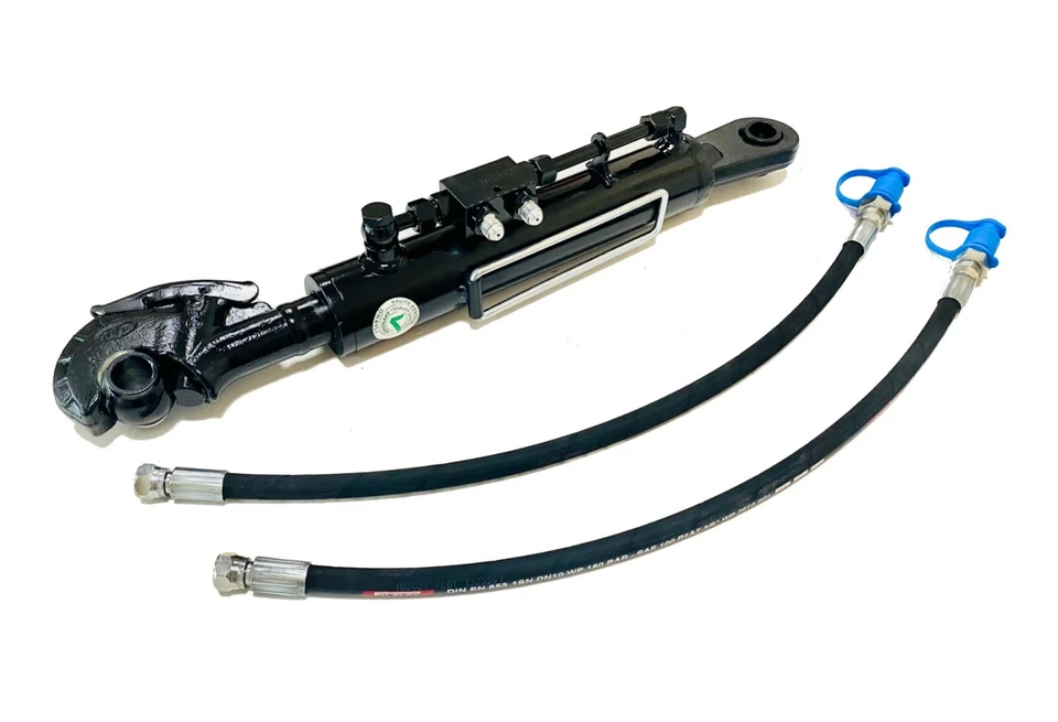 Hydraulic Top Link Cat 2+2 with Hook, 23-6"-33,65" / 8"Stroke with Valve+Hoses Foto 2 de 4