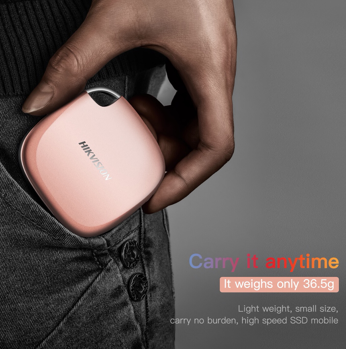 External Hard Drive Portable SSD/3.1 Type C/Data Storage Device/For PC Laptop 1T-image