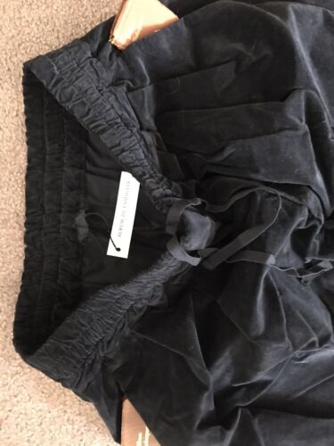 ALBUM DI FAMIGLIA STUNNING wide-leg HAREM BLACK PANTS s. M NWT ITALY - Bild 6 von 10