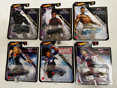 Marvel Hot Wheels 6個コンプリートセット Marvel Hot Wheels 6個コンプリートセット 2023 Hot Wheels