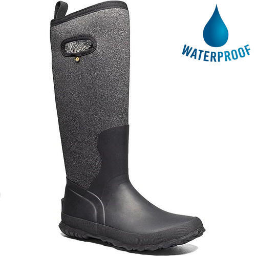 Bogs Oxford Tall Womens Ladies Black 