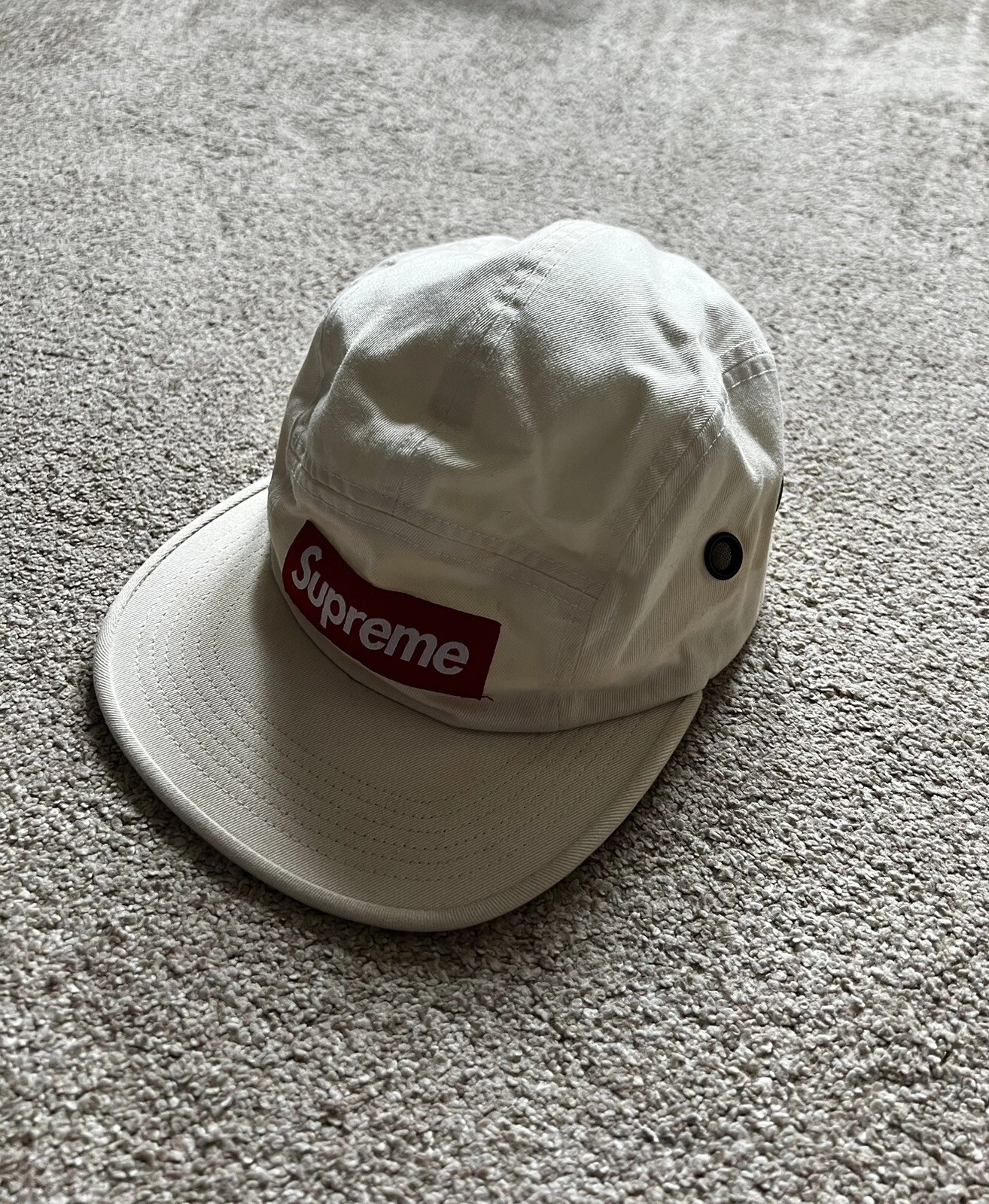 Supreme Twin Cap Blanc Ss19h104