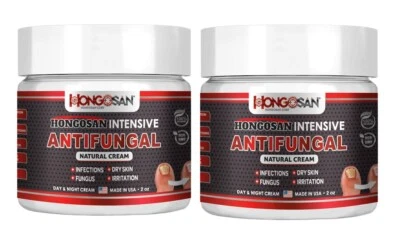 HONGOSAN 2 Pack foot cream support itching athlete's foot ringworm supports