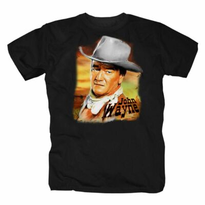 John Wayne Western Cowboy Legende America USA Film  T-Shirt S-5XL