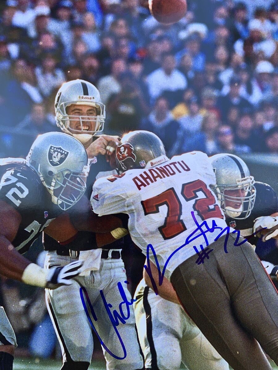 Rich Gannon Oakland Raiders signed autographed NFL football proof COA Rich Gannon Oakland Raiders signed autographed NFL football proof COA