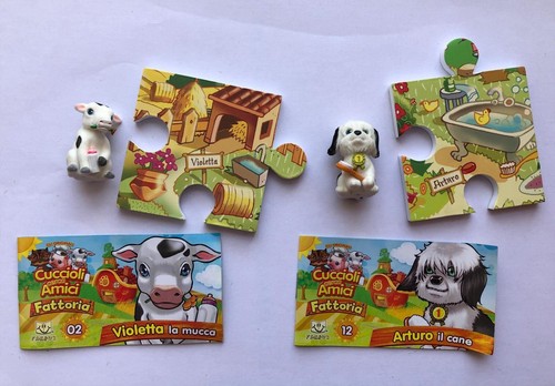 CUCCIOLI CERCA AMICI FATTORIA FULL SET 12 FIGURES 3D - PREZIOSI COLLECTION 2009 - Picture 6 of 6